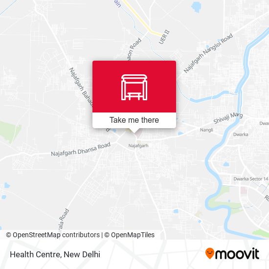 Health Centre map