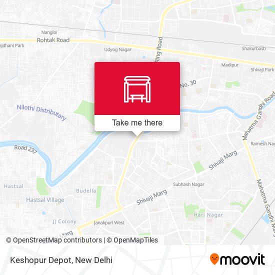 Keshopur Depot map