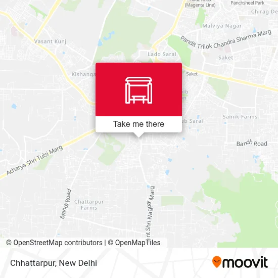 Chhattarpur map