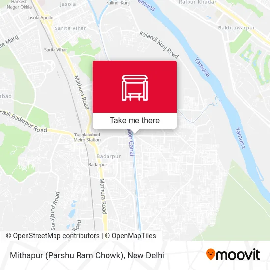 Mithapur (Parshu Ram Chowk) map