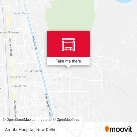 Amrita Hospital map