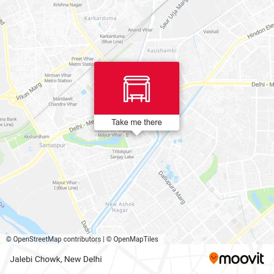 Jalebi Chowk map