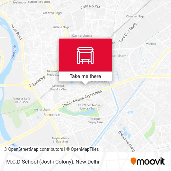 M.C.D School (Joshi Colony) map