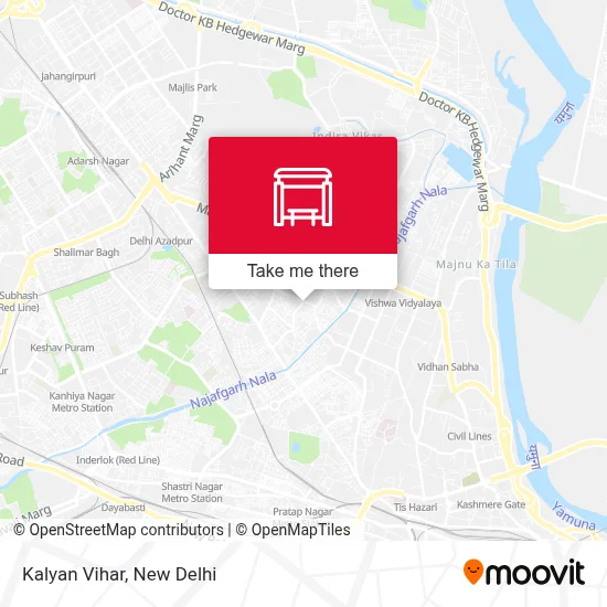 Kalyan Vihar map