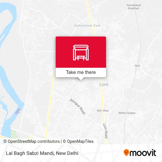 Lal Bagh Sabzi Mandi map