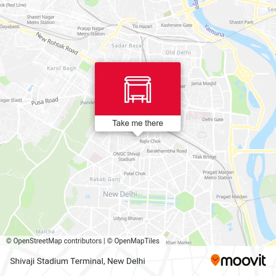 Shivaji Stadium Terminal map