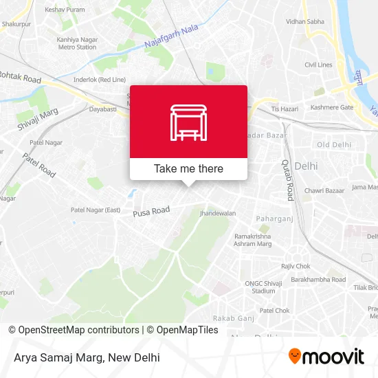 Arya Samaj Marg map