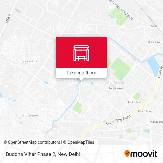 Buddha Vihar Phase 2 map