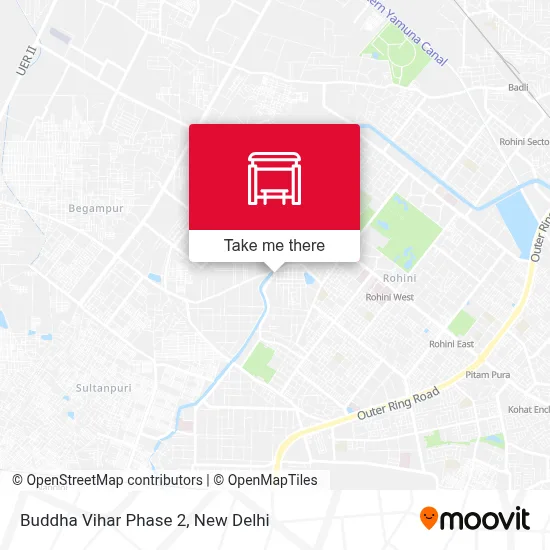 Buddha Vihar Phase 2 map