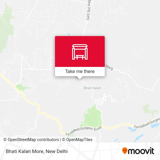 Bhati Kalan More map