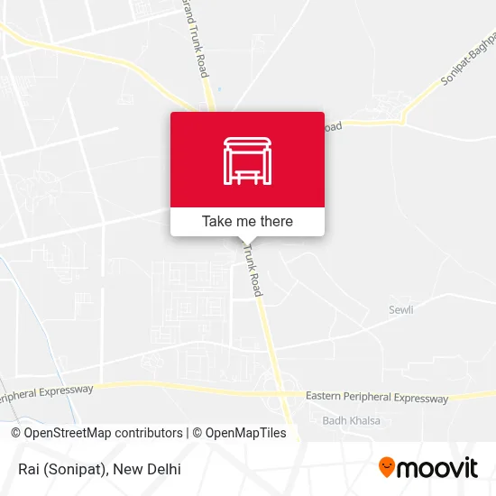 Rai (Sonipat) map