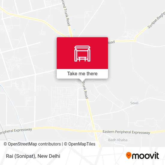 Rai (Sonipat) map