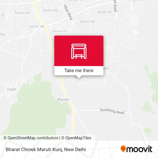 Bharat Chowk Maruti Kunj map