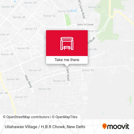 Ullahawas Village / H.B.R Chowk map