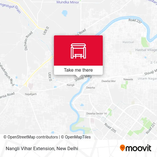 Nangli Vihar Extension map