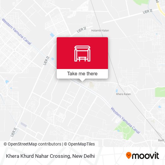 Khera Khurd Nahar Crossing map