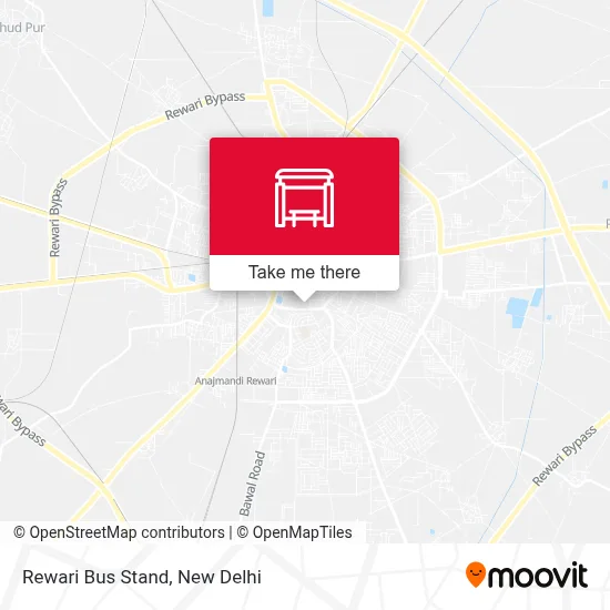 Rewari Bus Stand map