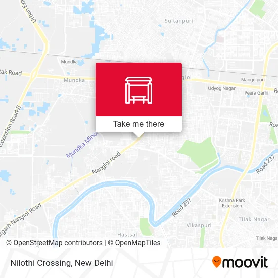 Nilothi Crossing map