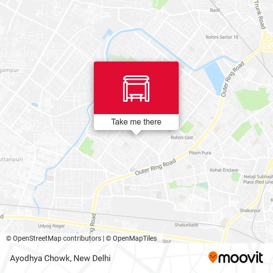 Ayodhya Chowk map