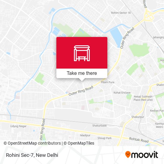 Rohini Sec-7 map