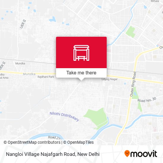 Nangloi Village Najafgarh Road map