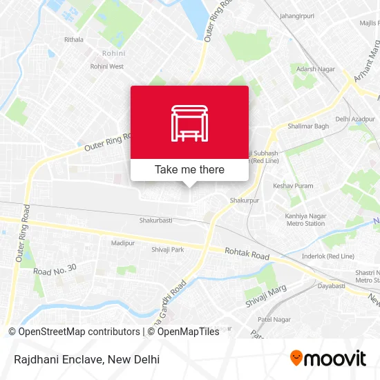 Rajdhani Enclave map