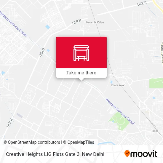 Creative Heights LIG Flats Gate 3 map