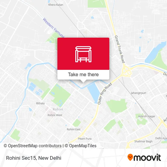 Rohini Sec15 map