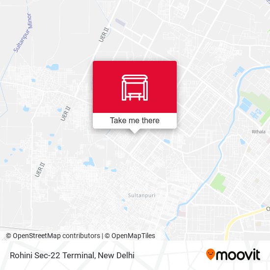 Rohini Sec-22 Terminal map