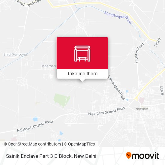 Sainik Enclave Part 3 D Block map