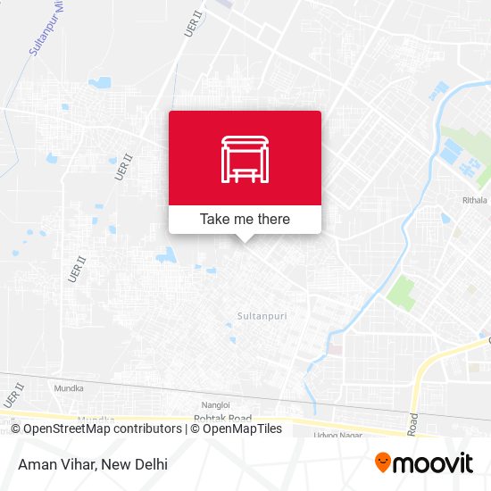 Aman Vihar map