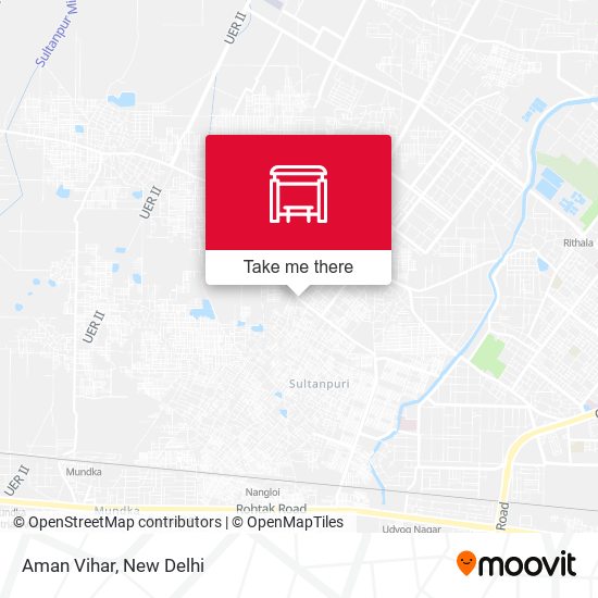 Aman Vihar map