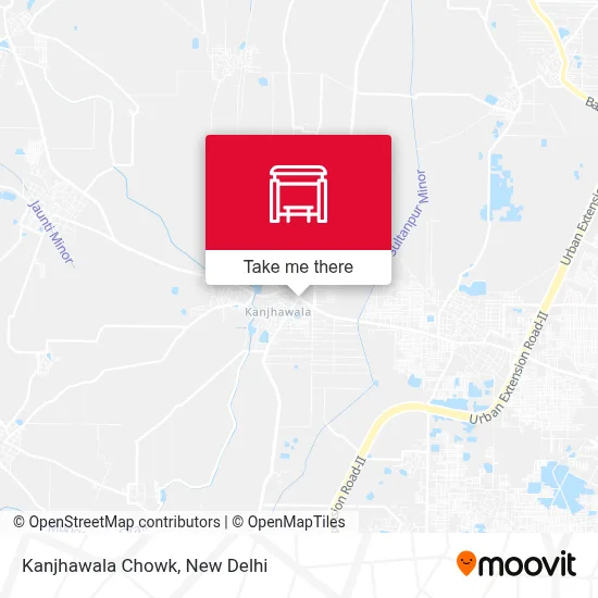Kanjhawala Chowk map