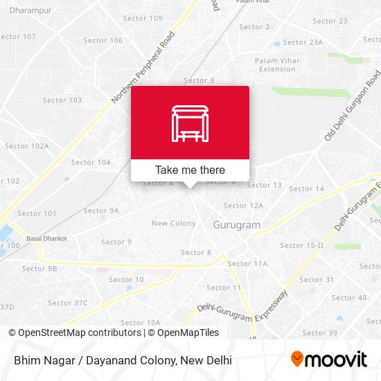 Bhim Nagar / Dayanand Colony map