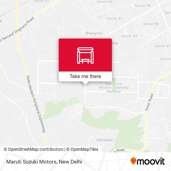 Maruti Suzuki Motors map