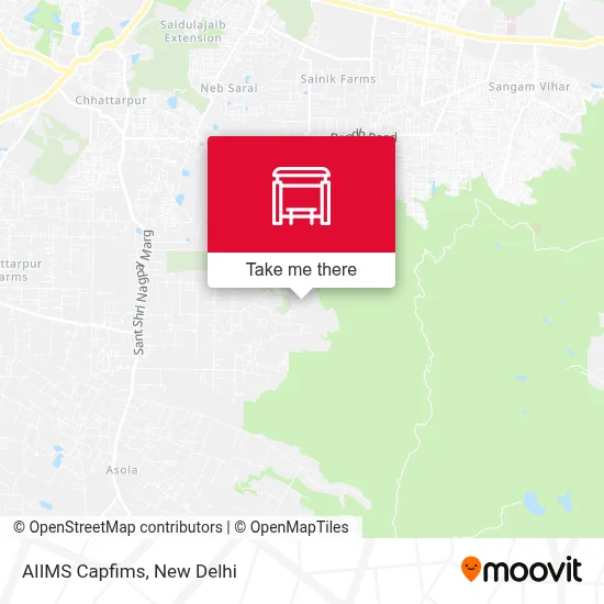 AIIMS Capfims map