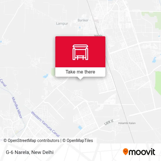 G-6 Narela map