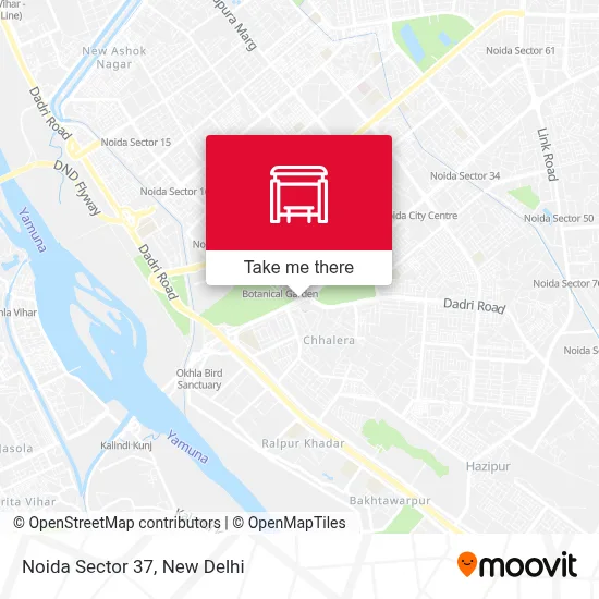 Noida Sector 37 map