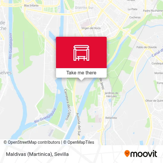 Maldivas (Martinica) map