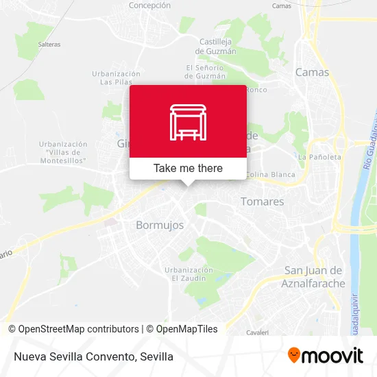 Nueva Sevilla Convento map