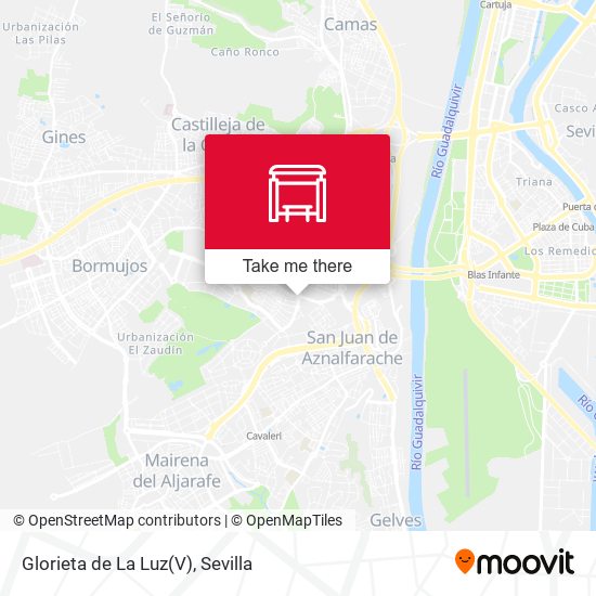 Glorieta de La Luz(V) map