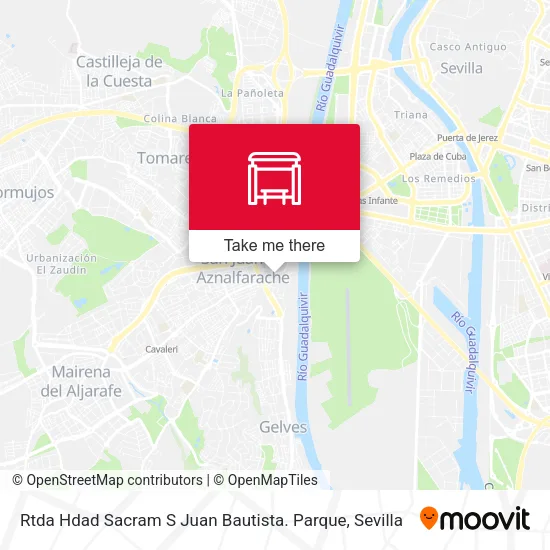 mapa Rtda Hdad Sacram S Juan Bautista. Parque