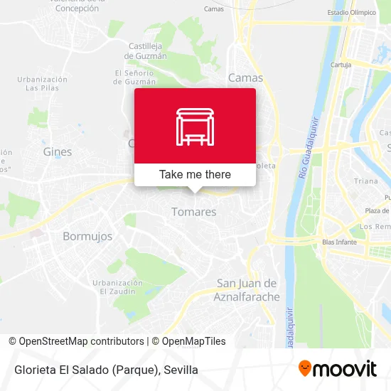 Glorieta El Salado (Parque) map