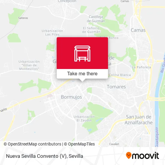 Nueva Sevilla Convento (V) map