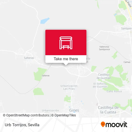 Urb Torrijos map