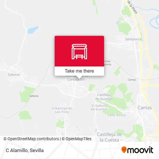 C Alamillo map