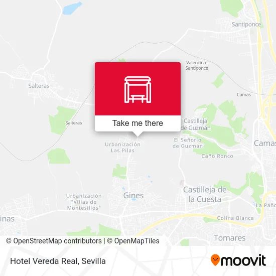 Hotel Vereda Real map