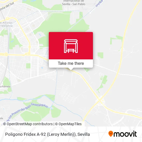 Poligono Fridex A-92 (Leroy Merlin)) map