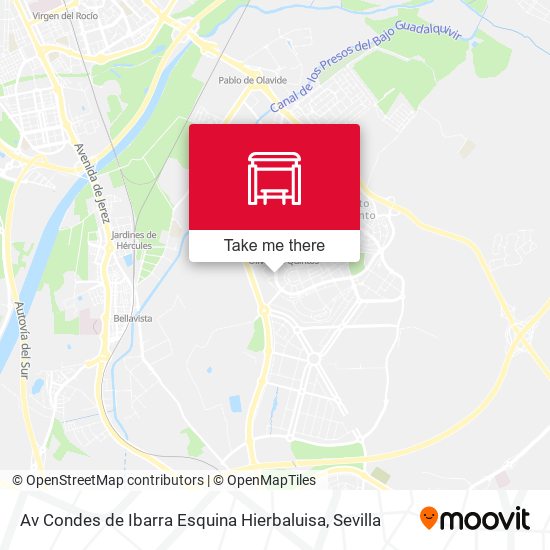 Av Condes de Ibarra Esquina Hierbaluisa map