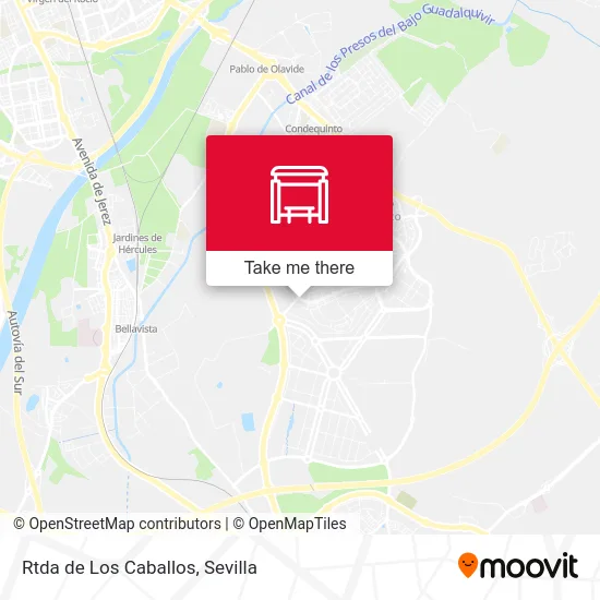 mapa Rtda de Los Caballos